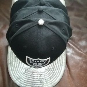 Lot Of 3 NFL Oakland Raiders Hats 7 5/8